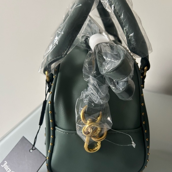 Juicy Couture UK Mini Green “Thyme” twig Scottie dog bowling bag - Picture 9 of 13